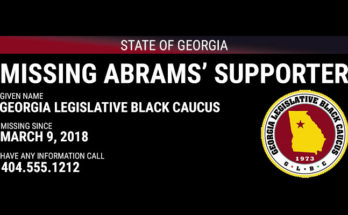 Missing Abrams' Supporter - Georgia Legislative Black Caucus