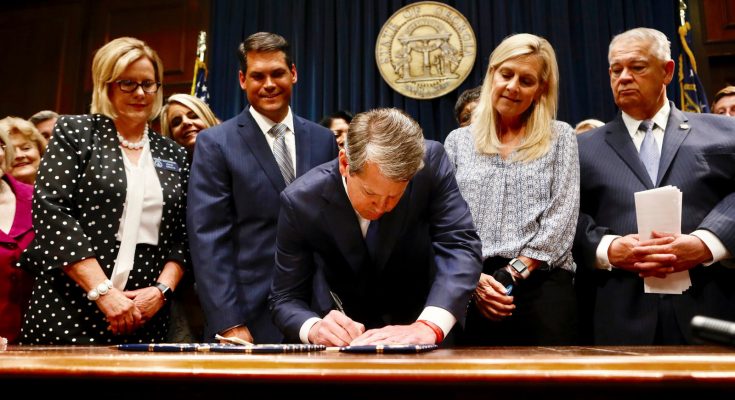 Georgia Governor Signs ‘Fetal Heartbeat’ Abortion Law