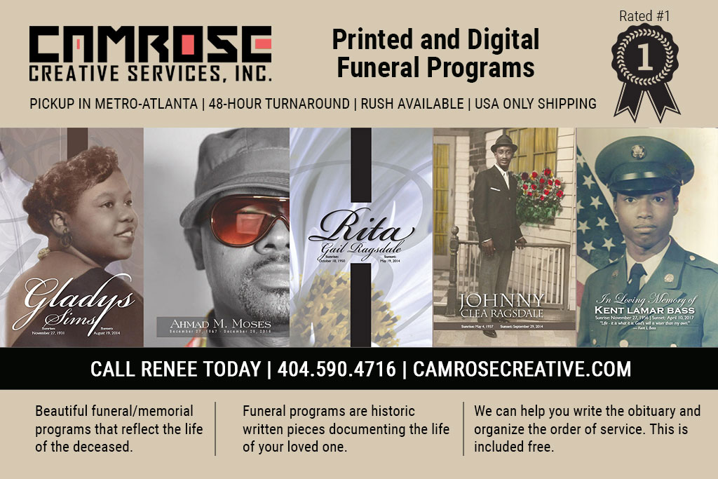 printed funeral - memorial programs