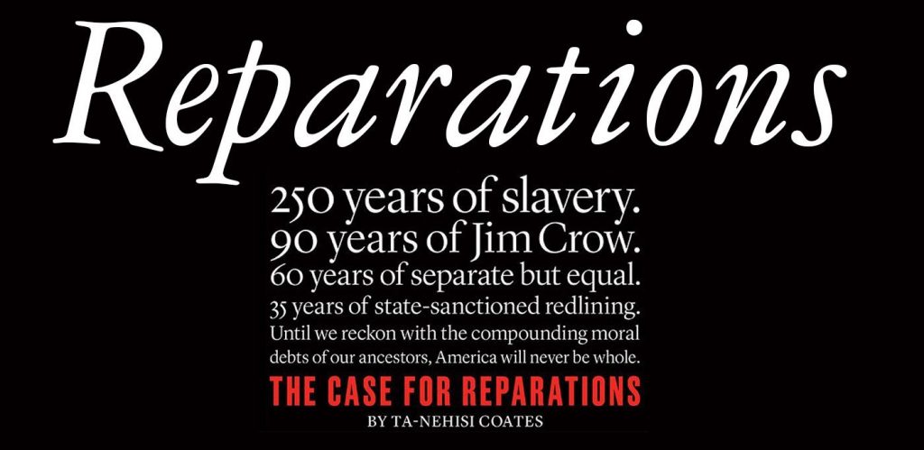 Reparations for African American Descendants of Slavery