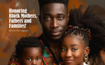 Black mother and father